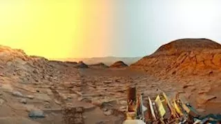 كيف يتغير الضوء على سطح كوكب المريخ؟ 10 صور تكشف