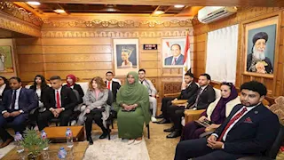 رئيس جامعة المنيا ووفد طلابي يزورون المطرانيات للتهنئة بعيد الميلاد 