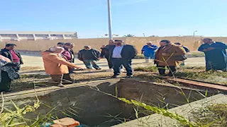 رئيس مياه القناة يتابع أعمال الإحلال والتجديد بالتل الكبير والقصاصين