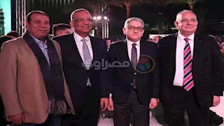 صور.. توافد كبار المثقفين لحضور حفل توزيع جوائز ساويرس الثقافية