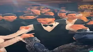 10 صور لرقص نبيل دونجا ووالدته في حفل زفافه