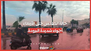 طقس شديد البرودة وشبورة كثيفة.. الأرصاد تعلن حالة الطقس حتى الأربعاء