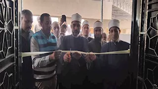 بالصور.. افتتاح مسجد الشيخ عيسى بمنطقة الجوزيرة بأسوان