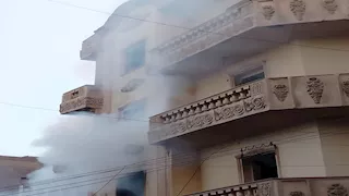 السيطرة على حريق في منزل ببني سويف 