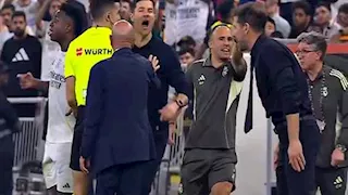 "في مباراة السوبر".. 10 صور ترصد مشادة فينيسيوس جونيور مع سيميوني مدرب أتليتكو مدريد