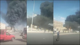 ألسنة لهب ودخان كثيف.. الحماية المدنية تسيطر على حريق مصنع بلاستيك بمدينة السادات