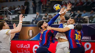 فيزبريم يهزم برشلونة ويتوج بكأس العالم للأندية لكرة اليد