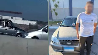  "عشان يختصر السكة".. ضبط قائد سيارة سار عكس الاتجاه في الإسماعيلية