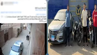 ضبط 3 متهمين بسرقة دراجات نارية في الجيزة بأسلوب "توصيل الأسلاك"
