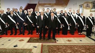 رئيس مجلس الدولة للقضاة الجدد: تمسكوا بالتقاليد القضائية وواصلوا تطوير منظومة العدالة