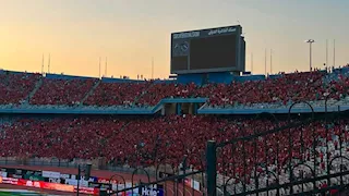 بدء توافد جماهير النادي الأهلي على استاد القاهرة لمواجهة الزمالك في بطولة الدوري