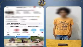 بملابس نسائية.. ضبط شخص نشر فيديوهات على السوشيال ميديا بدمياط