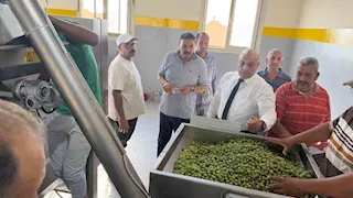 وزير الزراعة يطلق تشغيل معصرة النثيلة لتعظيم القيمة المضافة لزيتون سيناء
