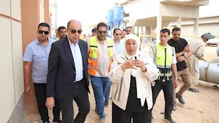  محافظ المنيا يتفقد محطة معالجة صرف صحي تخدم 240 ألف مواطن -صور