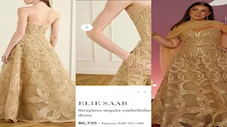 كندة علوش بفستان من إيلي صعب في افتتاح مهرجان الجونة.. سعره يتجاوز 357 ألف جنيه