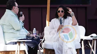 منى زكي لابنتها من مهرجان الجونة السينمائي: بقولها متتجوزش دلوقتي خالص 