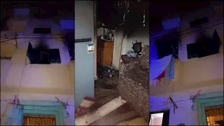 مصرع سيدة في حريق شقة سكنية بالحضرة القبلية بالإسكندرية - صور