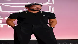 حسن الرداد بلوك كاجوال جذاب في رابع أيام مهرجان الجونة 