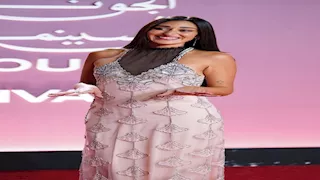 بمليون جنيه سعر إطلالة أمينة خليل في رابع ايام مهرجان الجونة السينمائي