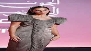 بفستان غريب داليا شوقي تخطف الأنظار في مهرجان الجونة 