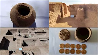 200 وثيقة فخارية تكشف أسرار مدينة بيزنطية منسية في الوادي الجديد - صور