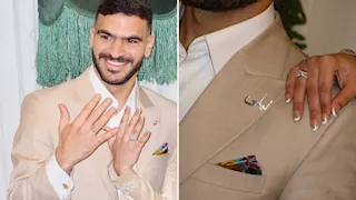 8 صور من حفل زفاف حامد حمدان وزوجته ليلي.. ماذا كتب لاعب بيراميدز؟