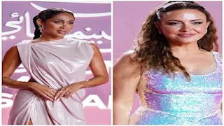أجرأ إطلالة في رابع أيام مهرجان الجونة السينمائي 