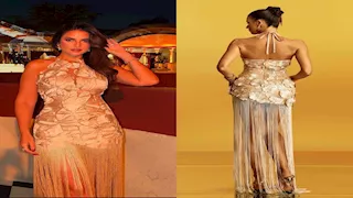 درة بفستان شامبين بـ11 ألف جنيه.. إطلالة هادئة تبرز جمالها