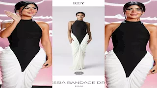 كارولين عزمي بفستان من KEY Couture بـ6 آلاف جنيه في سادس أيام مهرجان الجونة