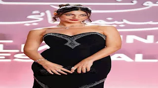 دونا إمام بلوك جذاب في سادس أيام مهرجان الجونة