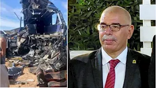  تشييع جثمان "خلف ربيع" أحد ضحايا حادث الصحراوي الغربي بالمنيا -فيديو وصور 