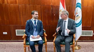 وزير البترول يبحث مع توتال إنرجيز تسريع ربط الغاز القبرصي بالبنية التحتية المصرية