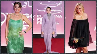 25 صورة لإطلالات النجمات في سابع أيام مهرجان الجونة