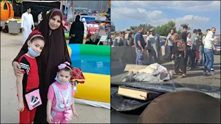 الطفلة "جنى" تلحق بوالدتها بعد حادث كوبري العطار بالمنوفية -صور