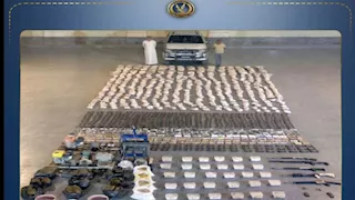  مقتل 6 مسجلين خطر ومصادرة 3 أطنان مخدرات و65 قطعة سلاح بـ 282 مليون جنيه