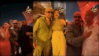 رامز جلال يهنئ عمرو أديب بعيد ميلاده ويمازح النجوم بمقالب طريفة