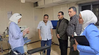 وكيل صحة أسيوط يخصم حافز الإشراف لإداريي مستشفى الغنايم والإدارة الصحية