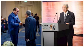 السيسي يرحب بوزير الكهرباء السابق في ختام منتدى مصر 2026.. والأخير يوجه له رسالة