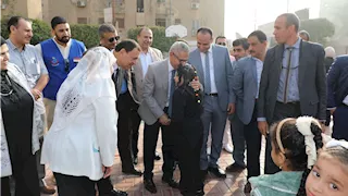 بالصور- انطلاق حملة التطعيم ضد الحصبة ببني سويف لتحصين 795 ألف طفل