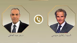 وزير الخارجية يبحث مع المدير العام للوكالة الدولية للطاقة الذرية التعاون الثنائي والقضايا الإقليمية