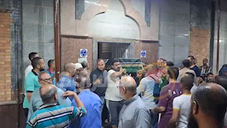تشييع جثماني لاعبتي الجودو ضحيتي حادث أتوبيس المنيا في أسيوط (فيديو وصور)
