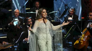 نادية مصطفى ومحمد الحلو يعيدان زمن الفن الجميل إلى مهرجان الموسيقى - صور 