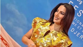درة زروق تحصد تكريمًا عن مجمل أعمالها في مهرجان جربة الدولي بتونس