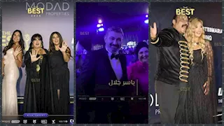 حدث بالفن| النجوم في حفل توزيع جوائز "The Best" وأبطال فيلم "نصيب" يحتفلون بالعرض الخاص