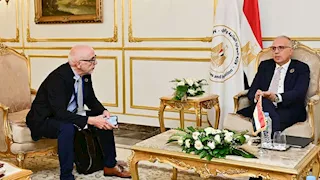 وزير الري يبحث مع رئيس معهد المياه المتوسطي تنسيق الاستعدادات لمؤتمر الأمم المتحدة للمياه 2026