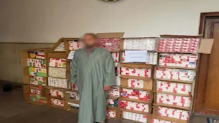 ضبط تاجر سجائر مهربة بحوزته أكثر من 21 ألف عبوة بالدقهلية