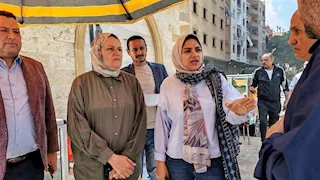 نائب محافظ القليوبية تبحث تدشين أولى مشروعات تطوير شبرا الخيمة 