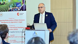 وزير الري يبحث مع إسبانيا تحلية المياه لدعم الإنتاج الكثيف للغذاء