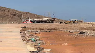 السيول تُدمر أجزاء من الطرق وتجرف مخيمات بوادي وتير في جنوب سيناء (صور)