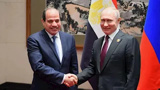 بوتين يعلن ارتفاع حجم "التبادل التجاري" بين مصر وروسيا بنسبة 14%